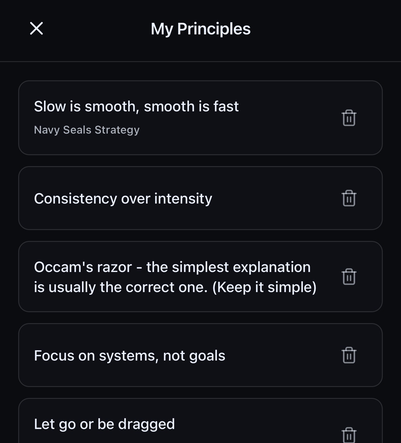 Build your personal deck interface